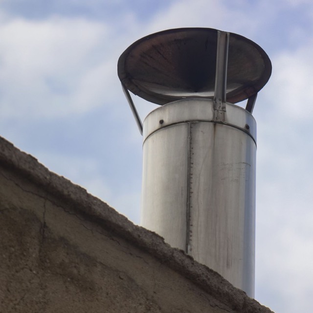 Stainless chimney cap with mesh screening — Chimney Cleaning in Pompano Beach, FL